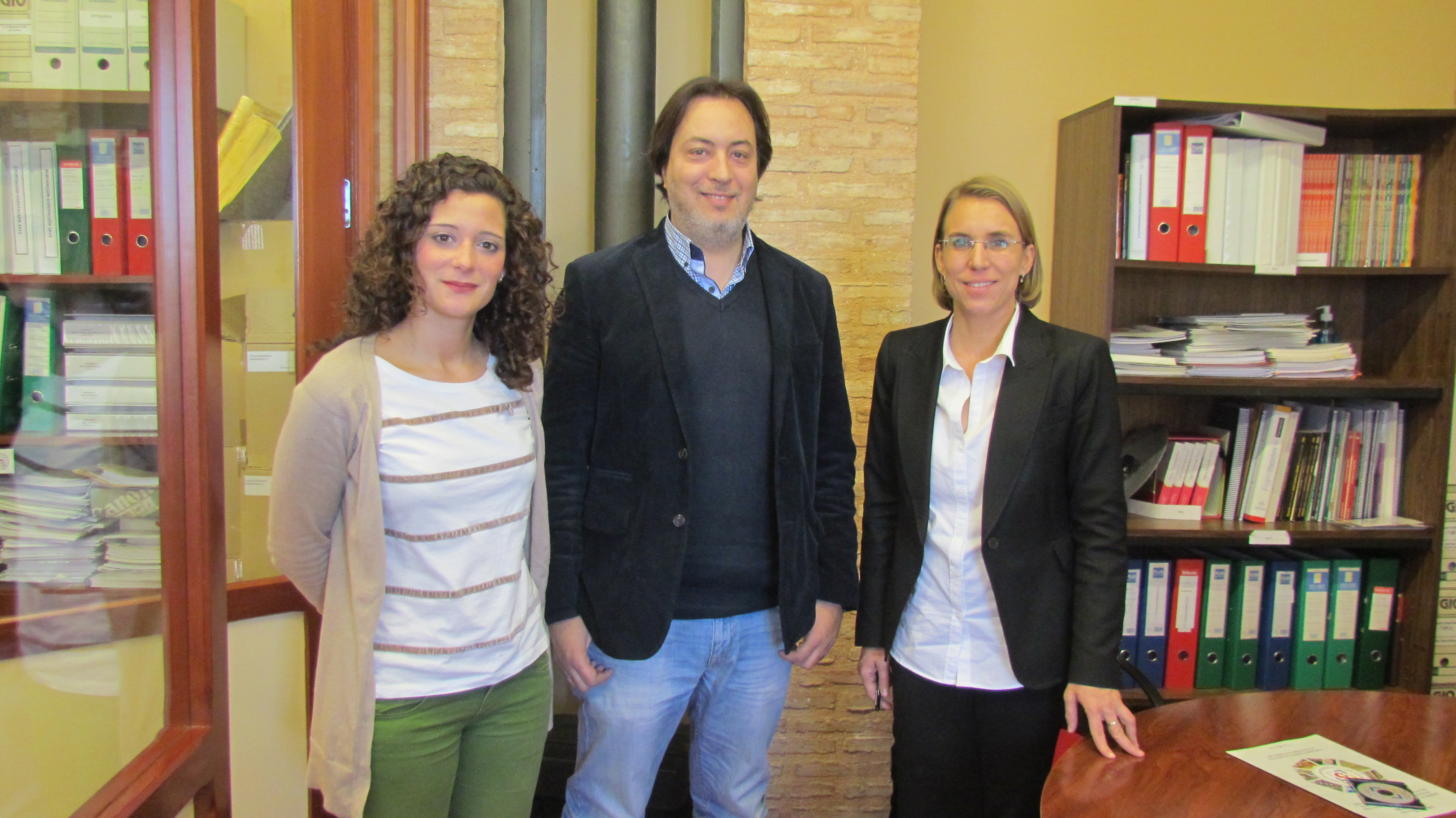 Con el presidente de la Asociación Cultural PATMOS_Jaén