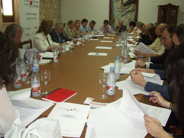 Patronos de la Fundación durante la reunión