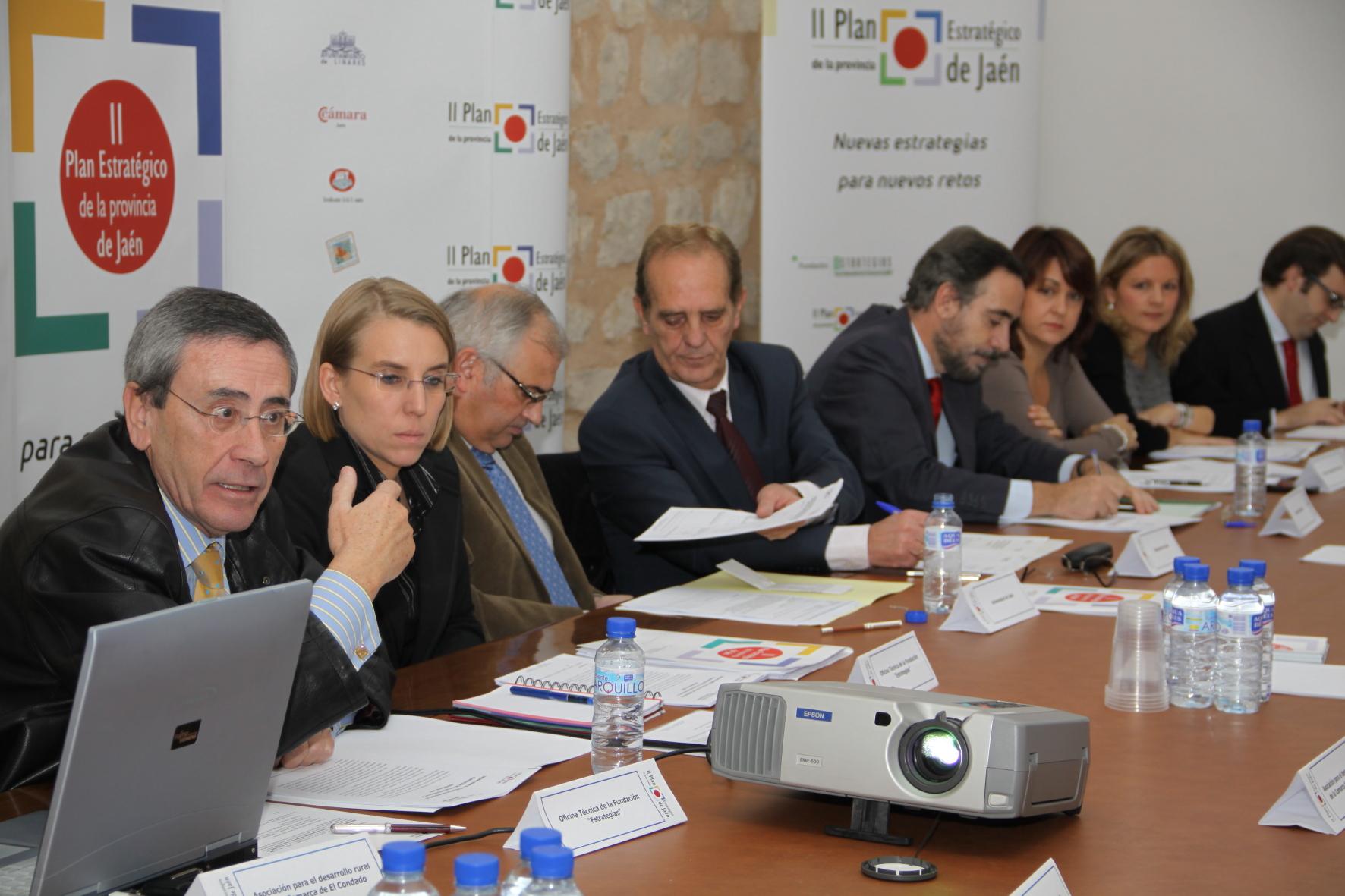 Intervención de Antonio Martín Mesa durante la reunión
