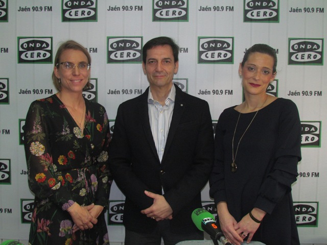 Con el director de la radio Onda Cero Jaén