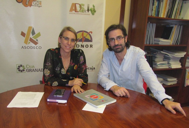 Con el director del Conservatorio Superior de Música de Jaén