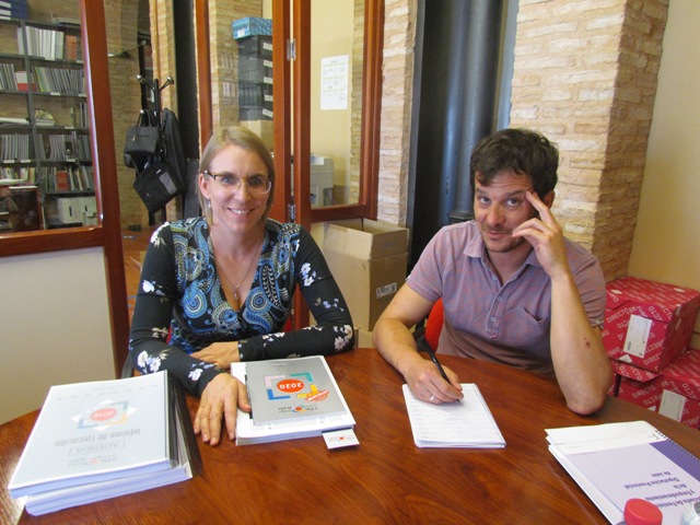 Con José Rodríguez, periodista de Diario Jaén