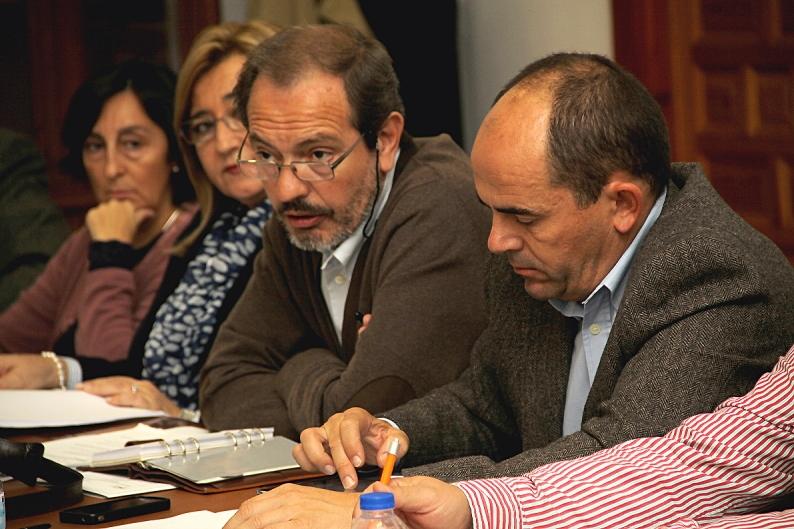 Intervención de Juan Manuel García Estepa durante la reunión