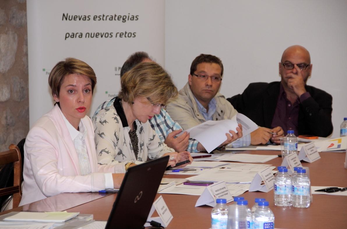 Intervención de Irene Sabalete Ortega durante la reunión