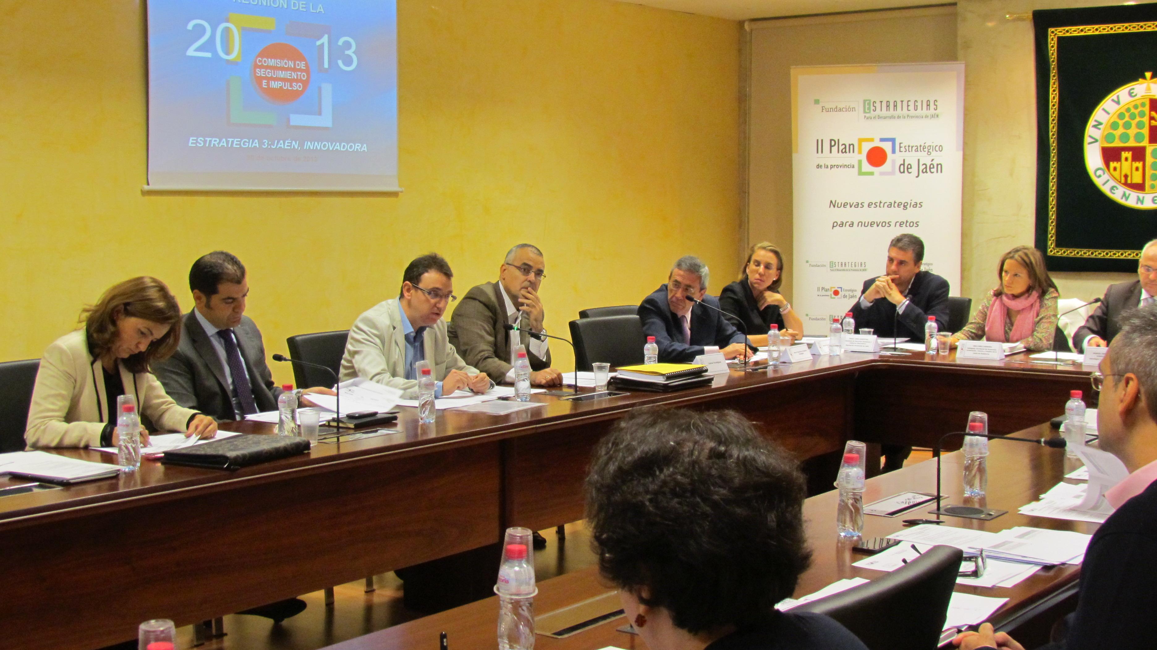 Intervención de Luis Martínez López durante la reunión