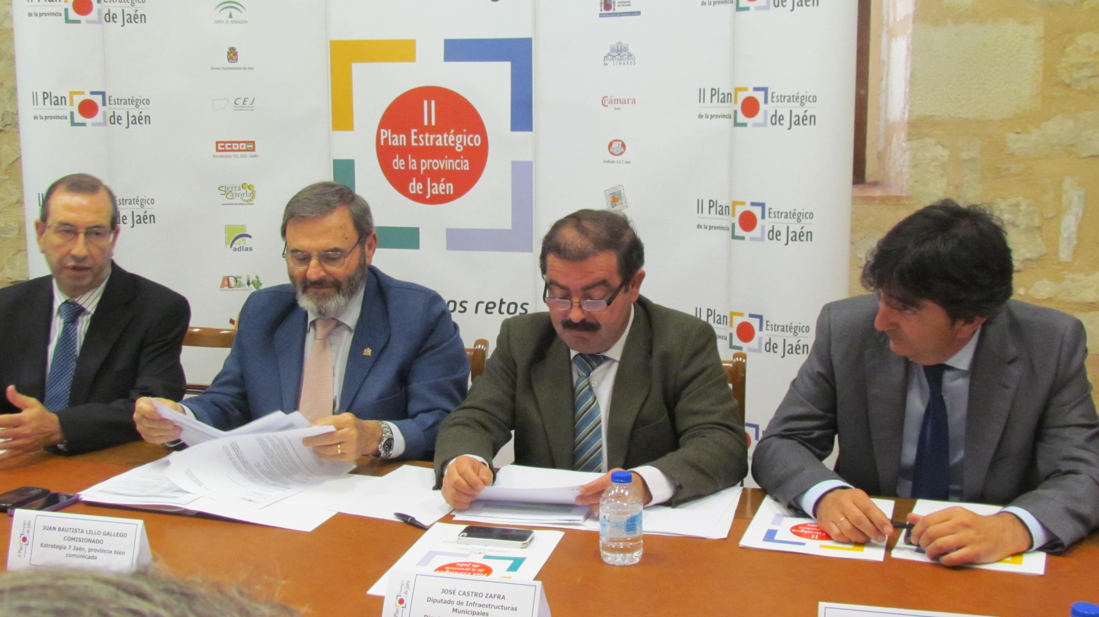 Juan A. Sáez, Juan B. Lillo (quien presidió la comisión), José Castro y Antonio F. López