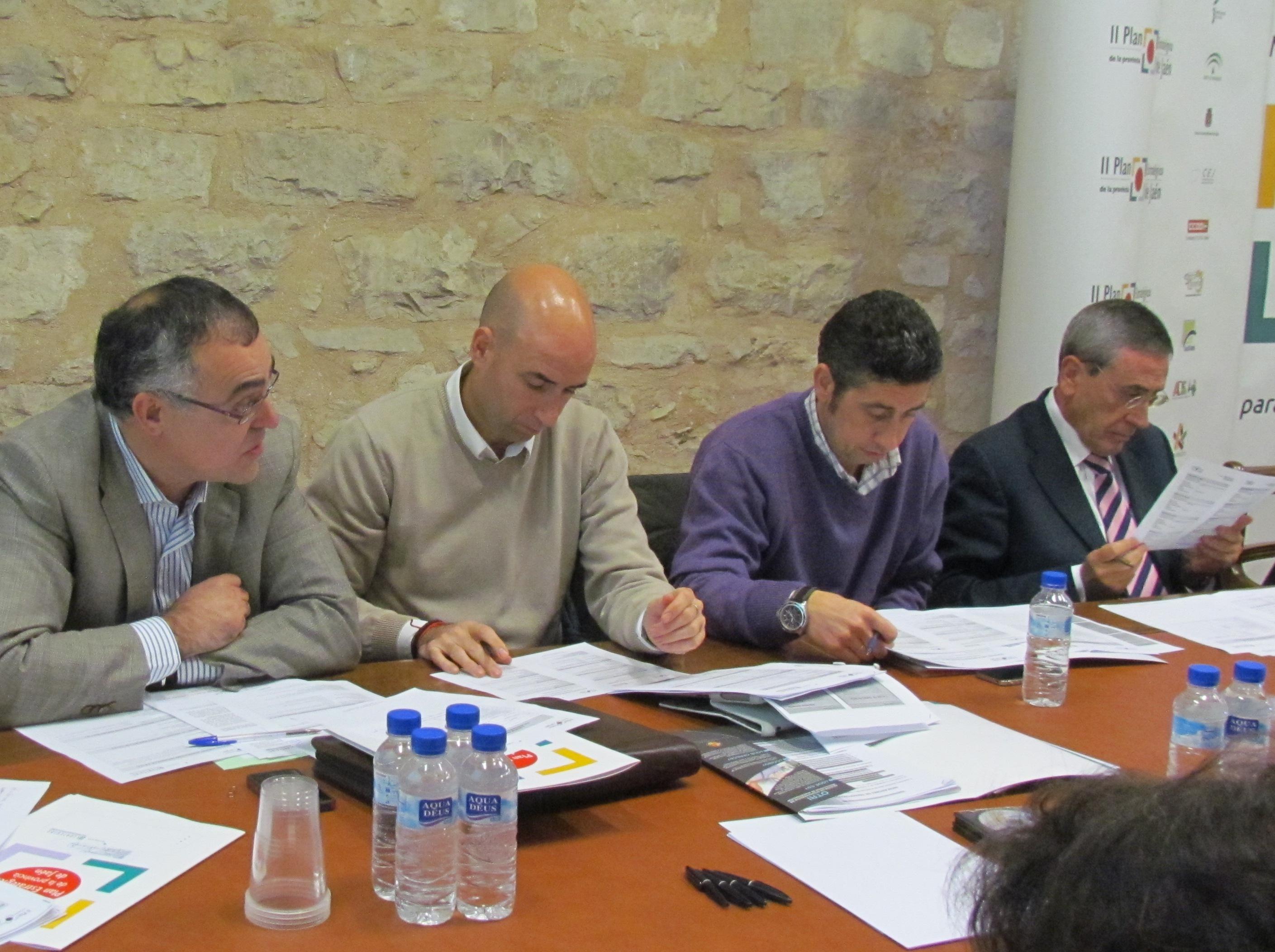 Intervención de José Moyano Fuentes durante la reunión