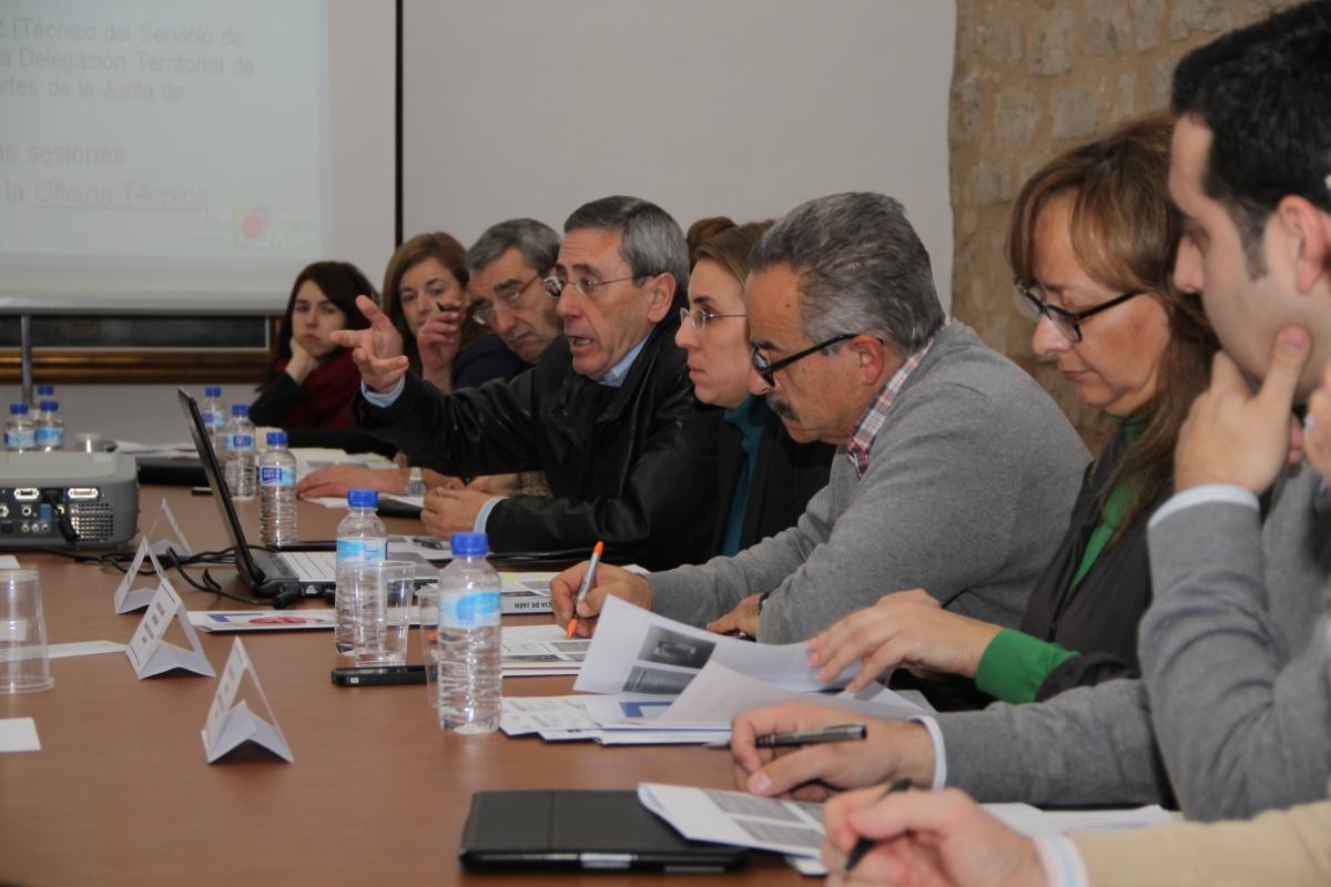 Intervención de Antonio Martín Mesa durante la reunión