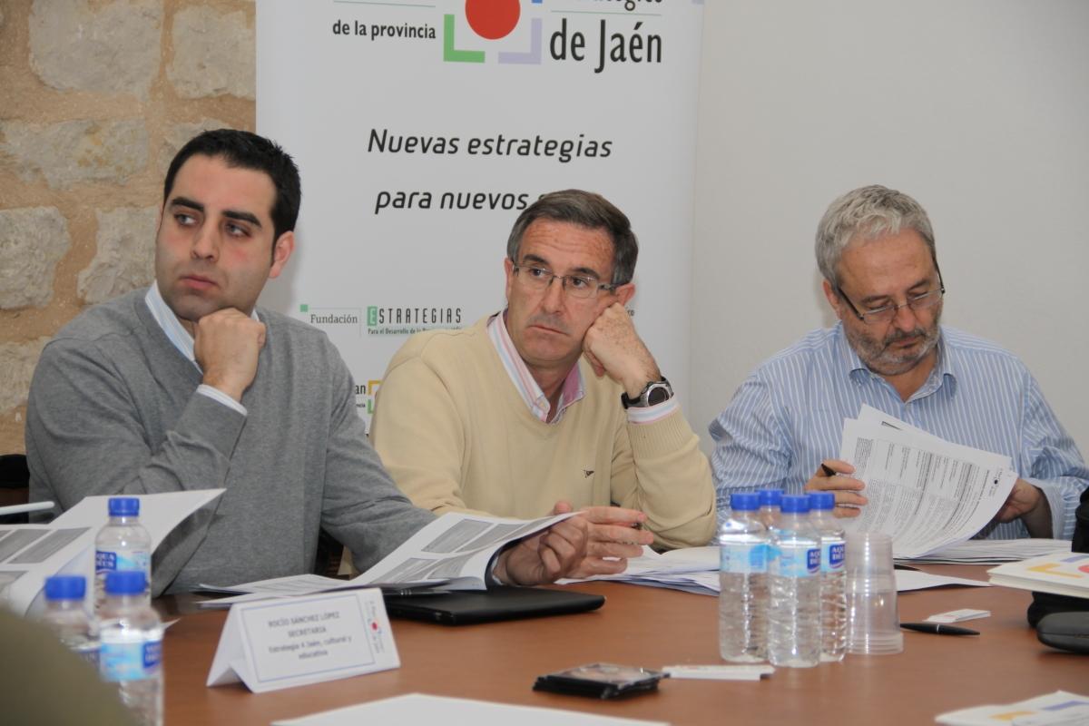 Carlos Hinojosa Hidalgo, Juan de Dios de la Calzada Sánchez y Arturo Gutiérrez de Terán