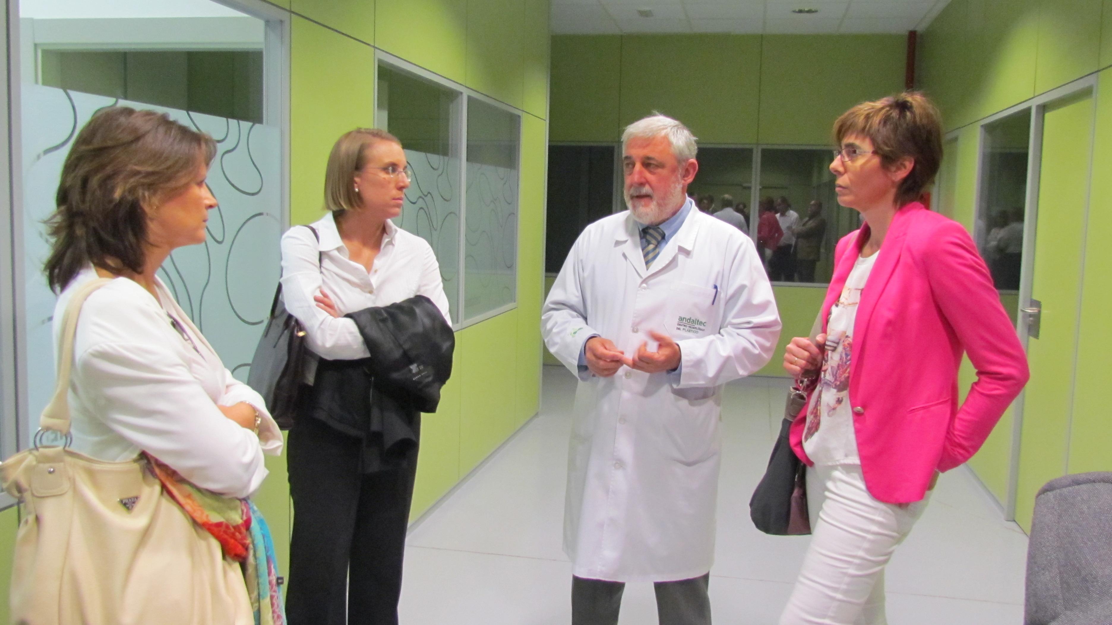 Ana Cobo, Inmaculada Herrador, José María Navarro e Isabel Miralles