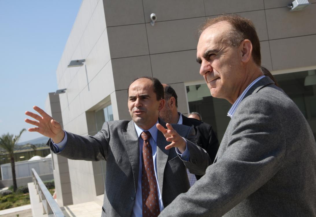 Visita a Geolit tras la reunión de la Comisión