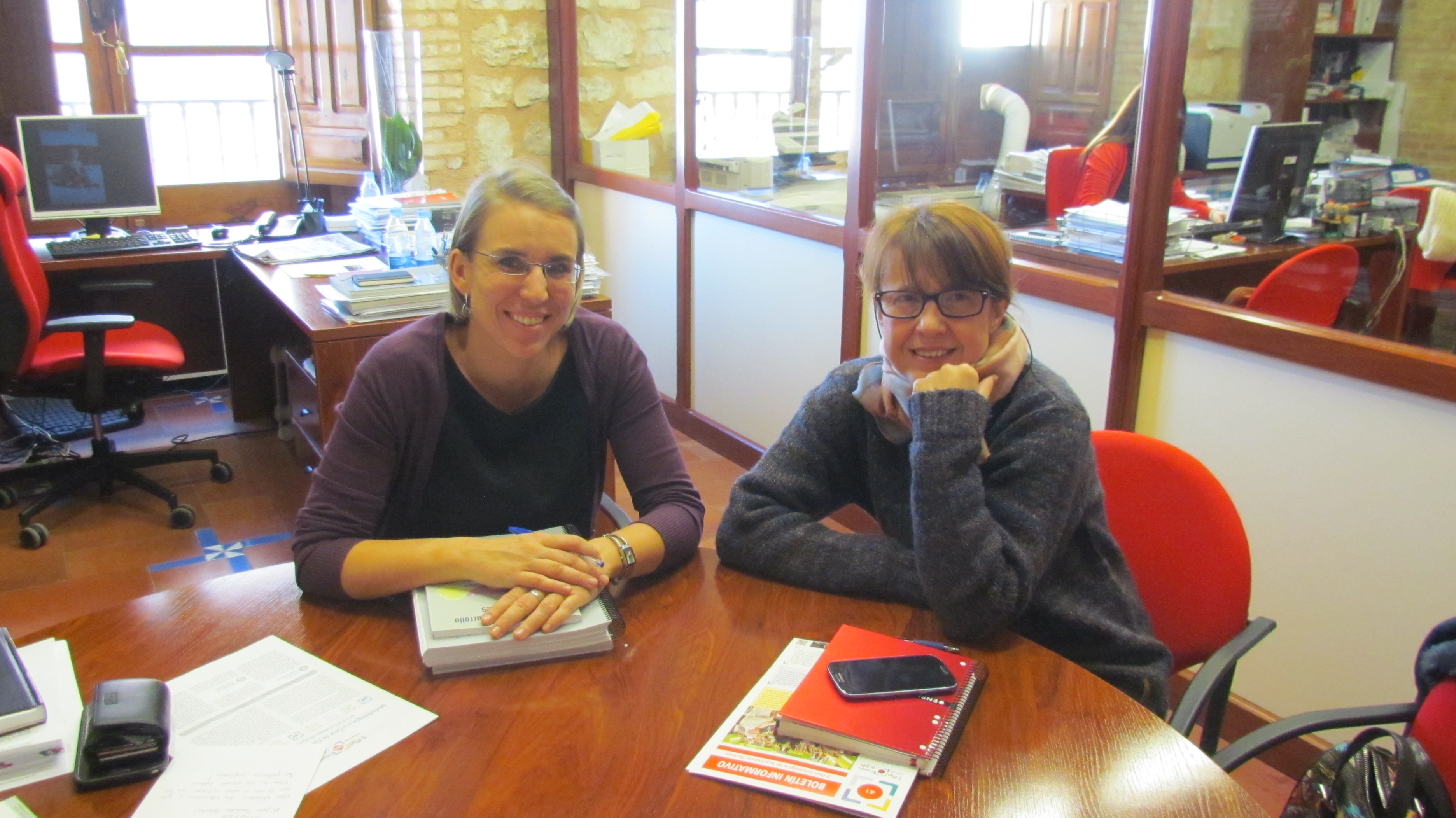 Con la corresponsal en Jaén del medio digital www.andalucesdiario.es