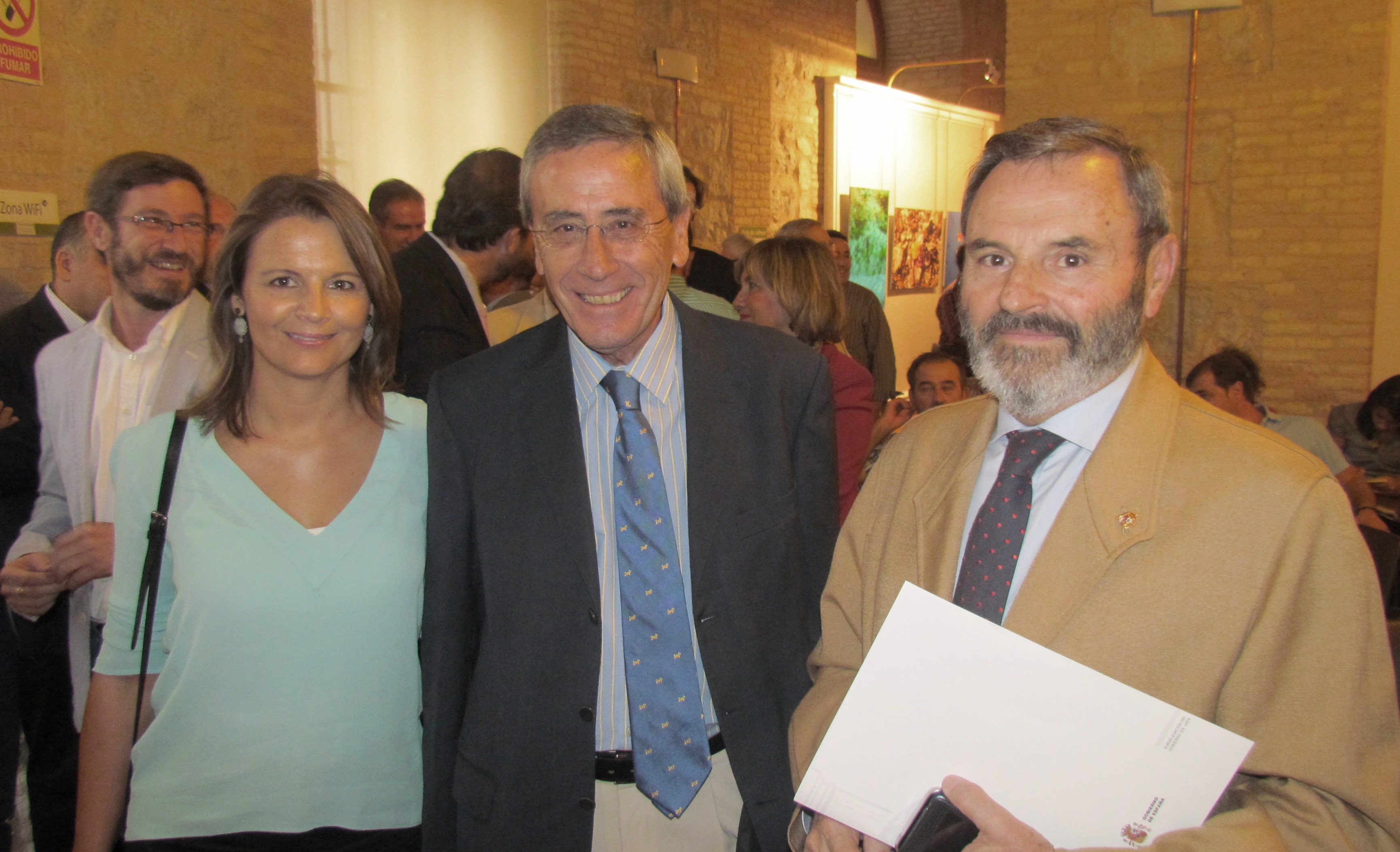 Ana Cobo, Antonio Martín Mesa y Juan Bautista Lillo