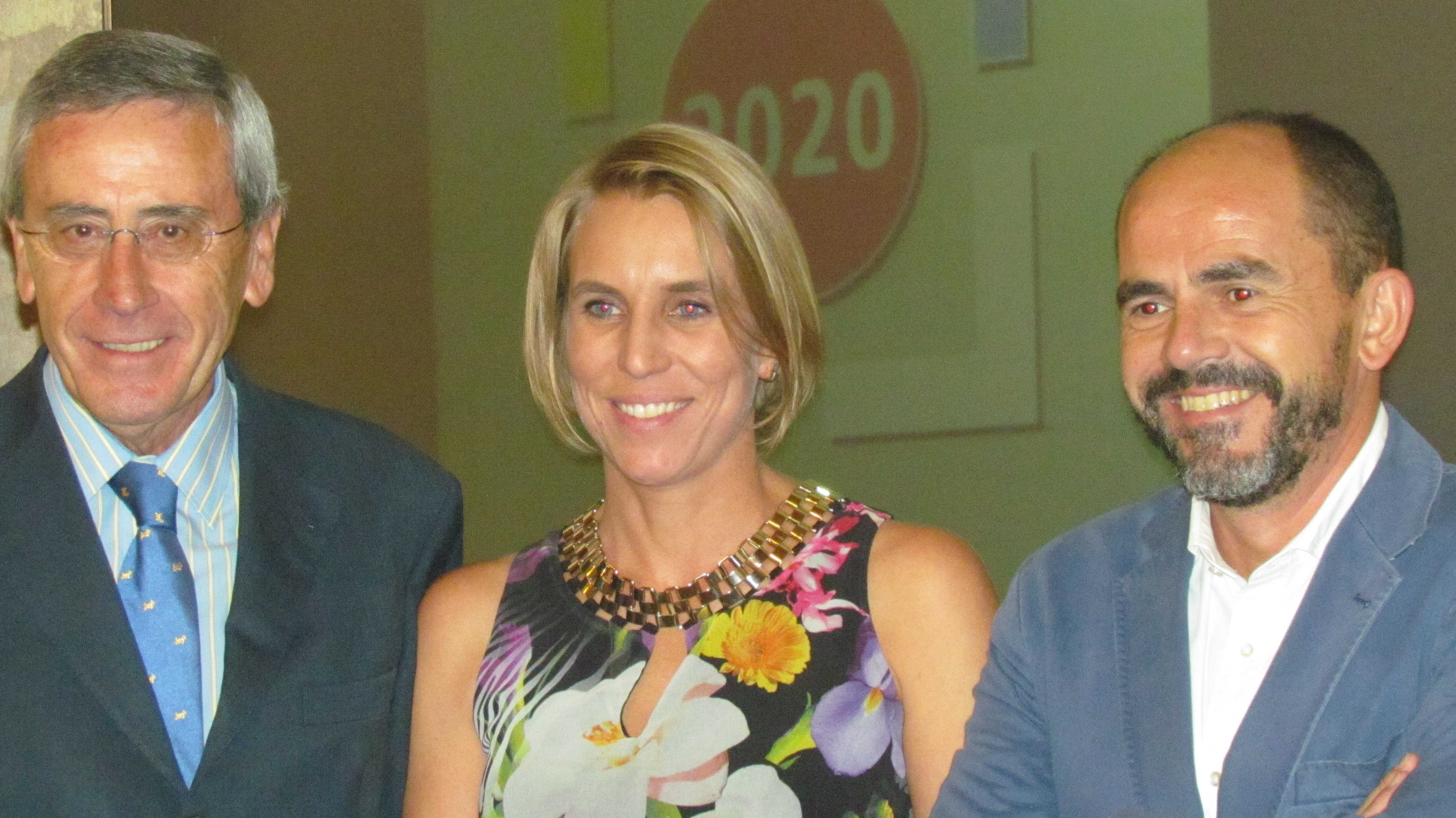 Inmaculada Herrador, Antonio Martín Mesa y Jesús Muñoz