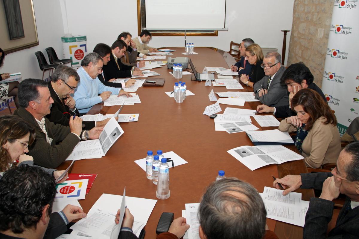 Asistentes a la Comisión de Estrategia 7 