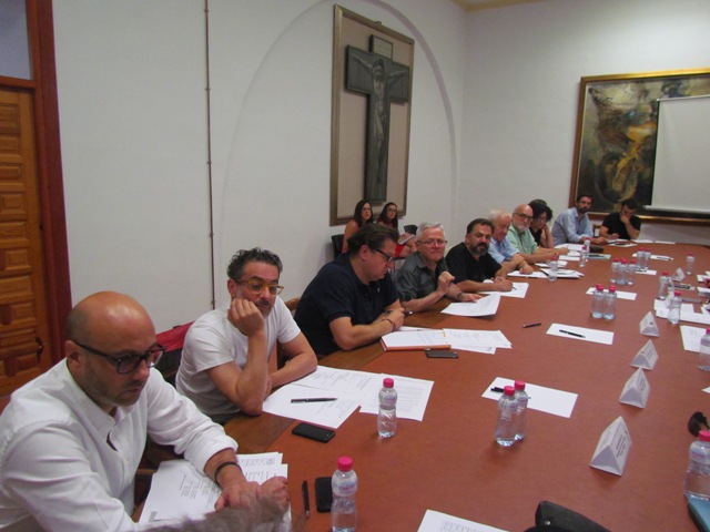 Miembros de la Comisión Ejecutiva Promotora del Foro por la Cultura de la provincia de Jaén