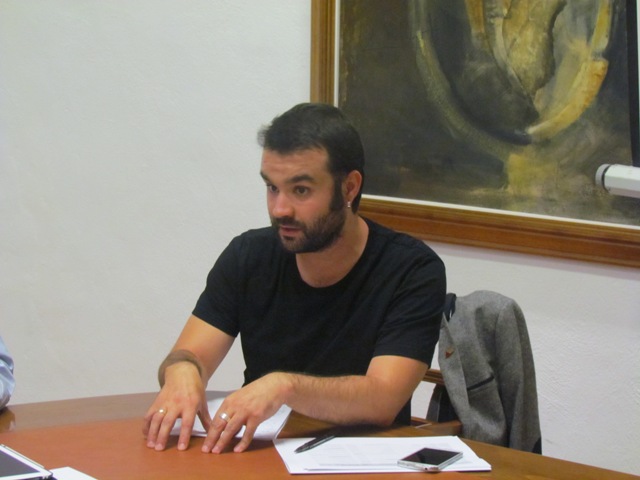 Intervención de Carlos Aceituno, vicepresidente de la Asociación Jaén Audiovisual