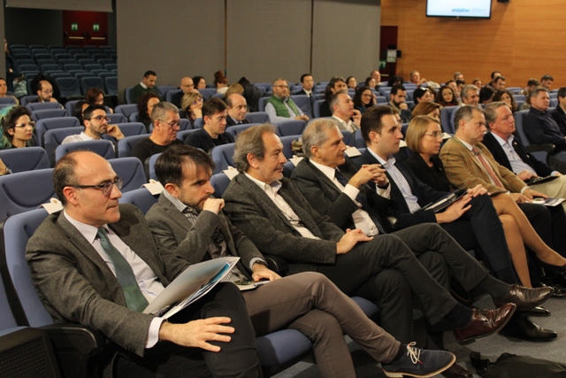 Asistentes al I Encuentro Ciencia-Tecnología-Empresa de la provincia de Jaén