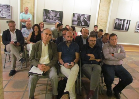 Asistentes al acto de presentación del portal Indicadores de desarrollo de la provincia de Jaén