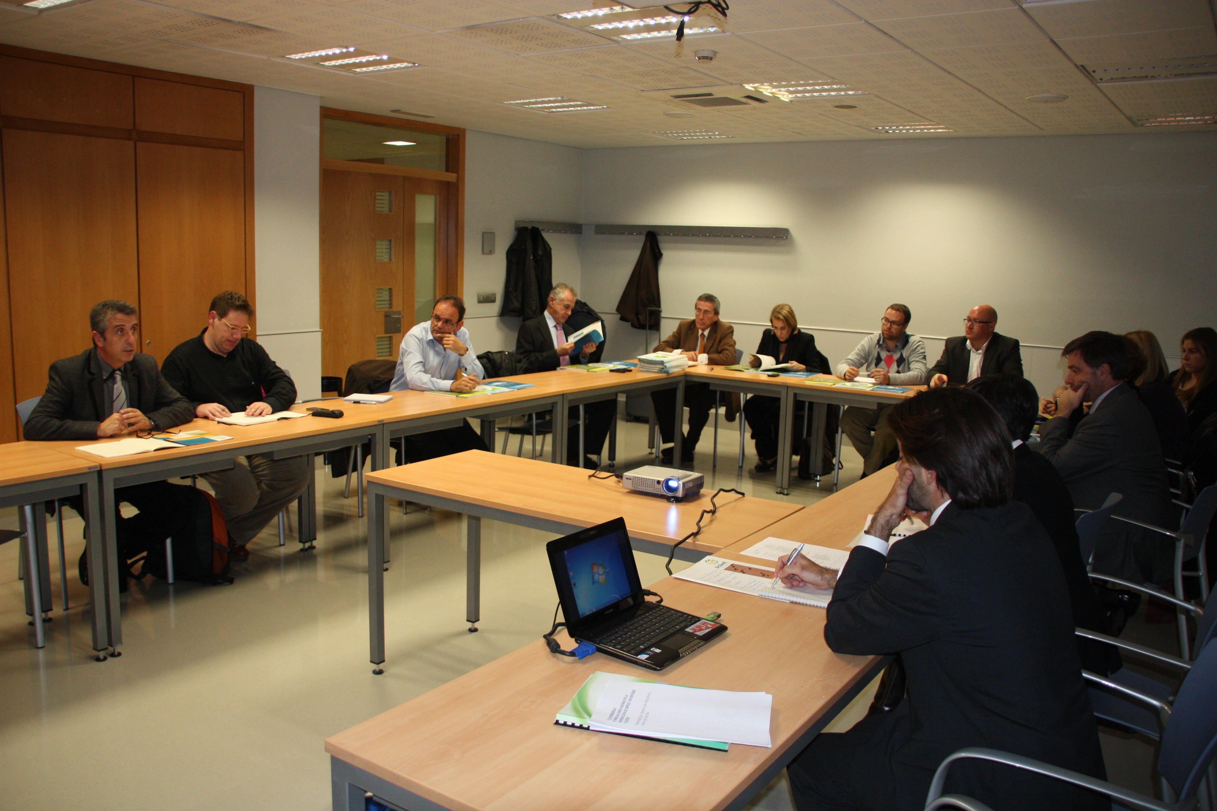 Reunión con Aclima, Asociación Cluster de Industrias de Medio Ambiente de Euskadi