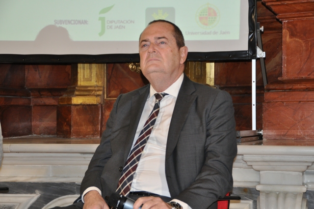 Antonio Martínez (Plan E. Elche y PIMESA) durante el segundo coloquio de la Jornada